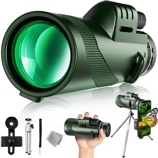 40x60 Monoculars with Smartphone Tripod