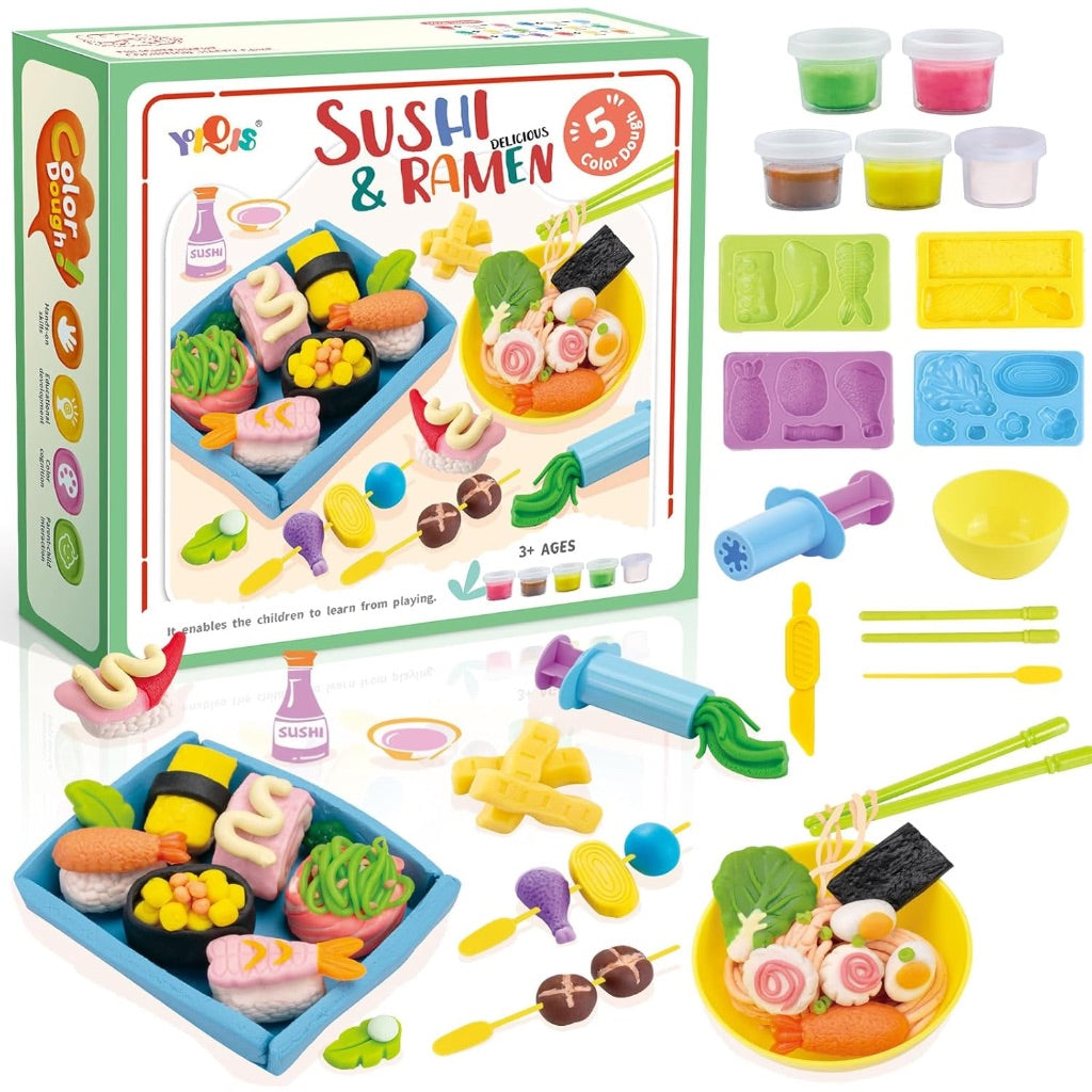 DIY Creative Clay Play Dough Food Sensory Toy