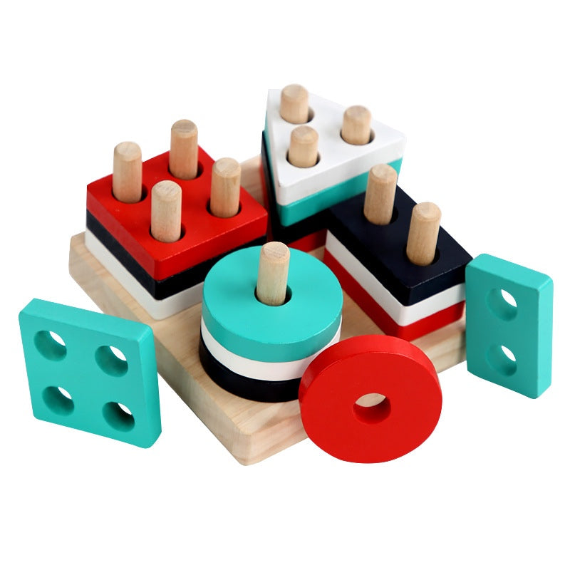 Montessori Sorting Colour Shapes Puzzle