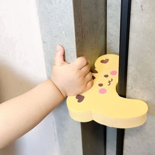 Tiger Door Stopper Children Kids Pets Safety