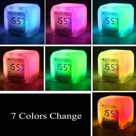 Colour Changing Digital Alarm Clock