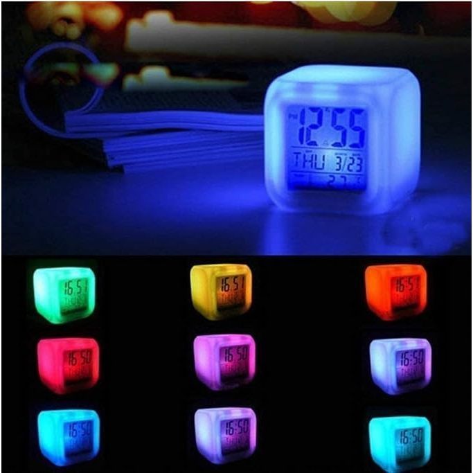 Colour Changing Digital Alarm Clock