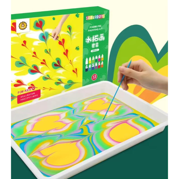 6pc Marbling Painting Kit