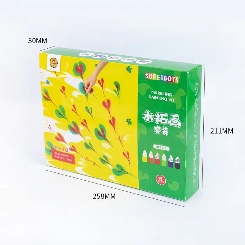 6pc Marbling Painting Kit