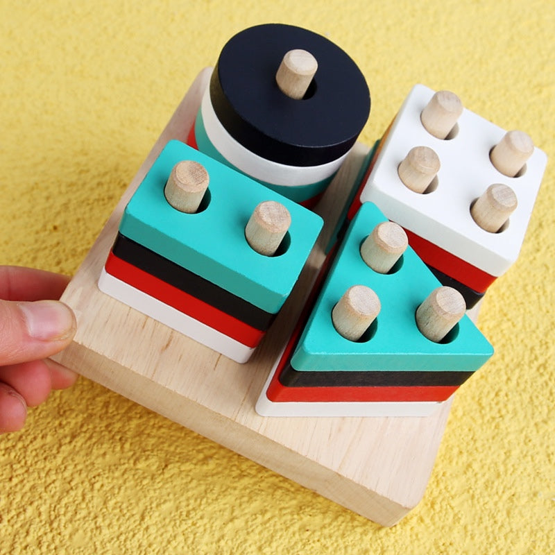 Montessori Sorting Colour Shapes Puzzle