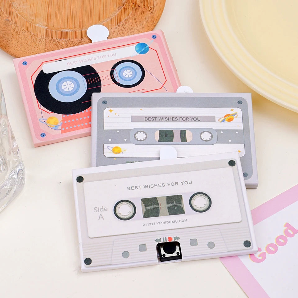 Greeting Card Recordable Message Recorder Cassette Tape