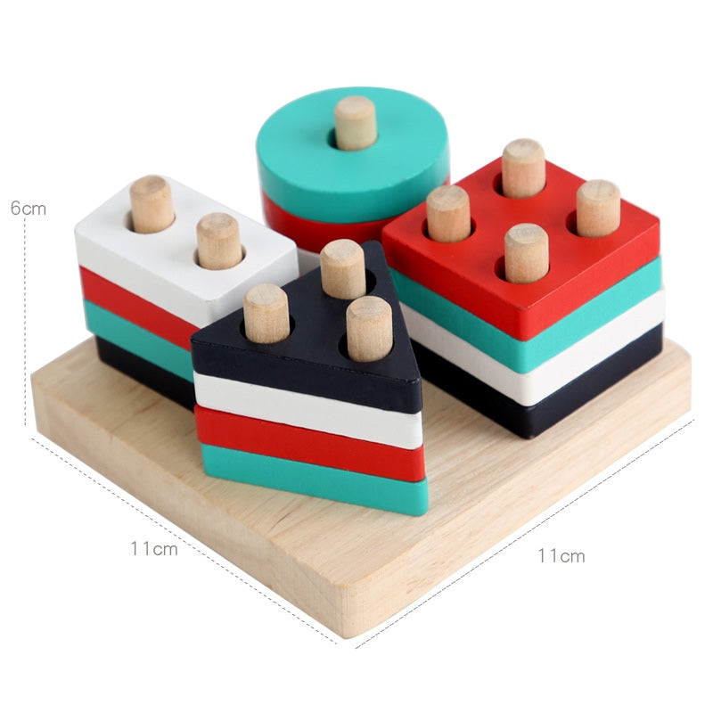 Montessori Sorting Colour Shapes Puzzle