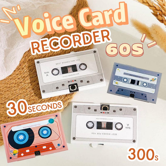 Recordable Greeting Card Gifts 30/60/300 Seconds
