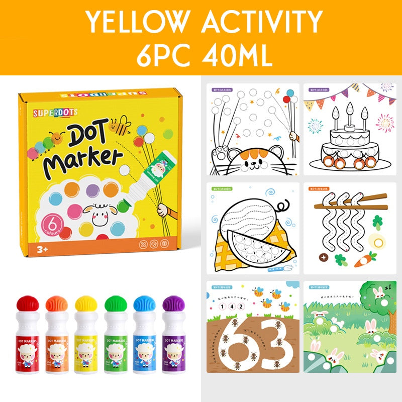 45pc Dot Markers Art Kit
