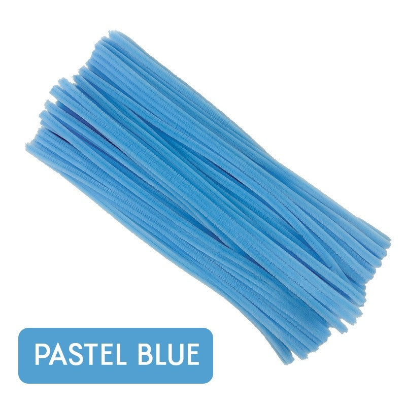 Chenille Stems Macaron Pipe Cleaners Fuzzy Wire Sticks Creative DIY Flower Crafts