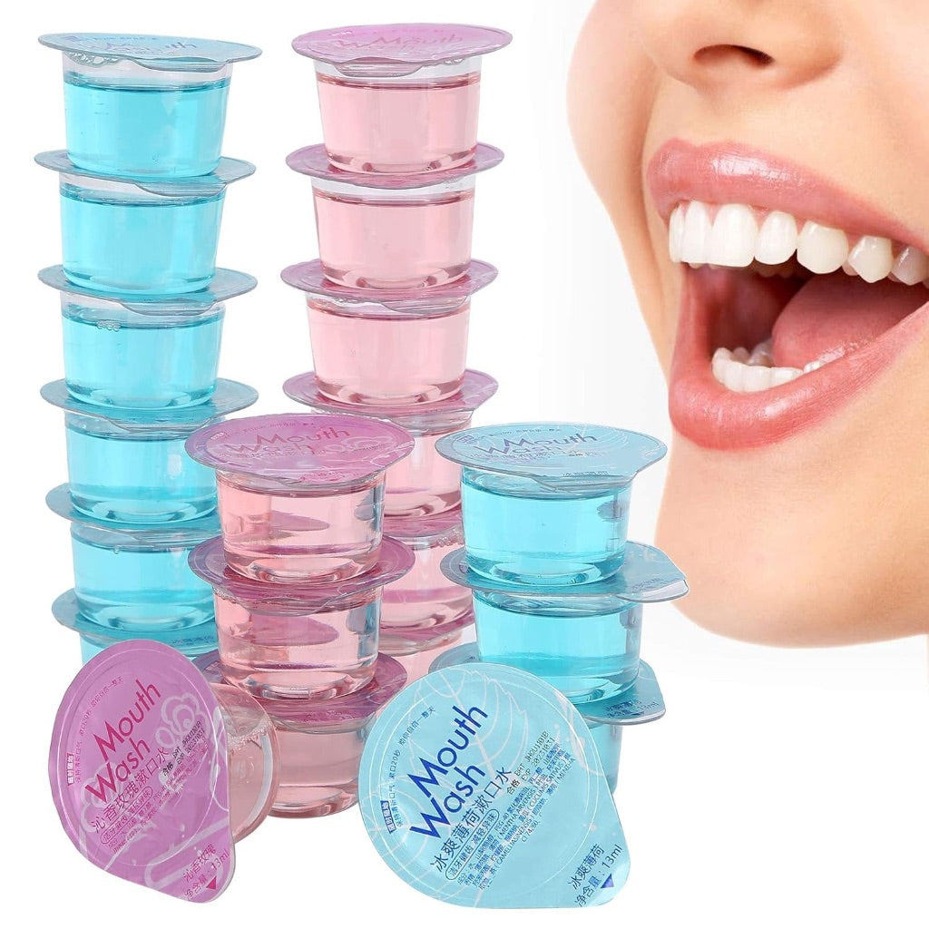 Portable Travel Jelly Cup Oral Mouth Wash