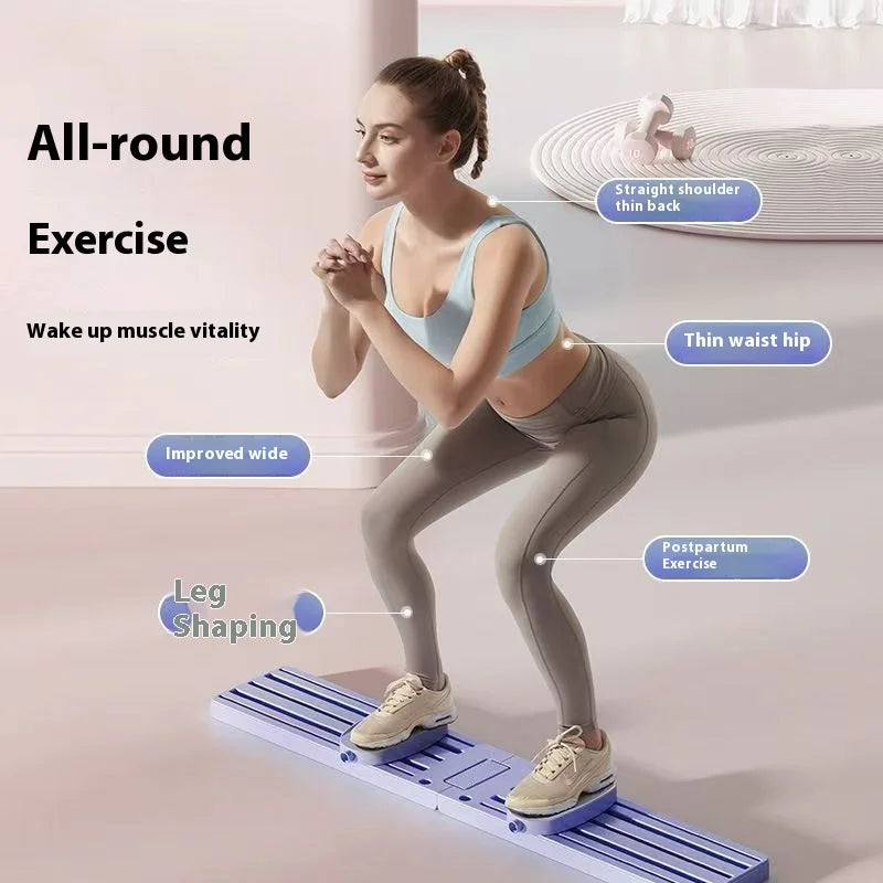 Foldable Ski Machine Fat Burning Body Shaping Legs