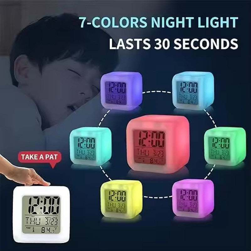 Colour Changing Digital Alarm Clock