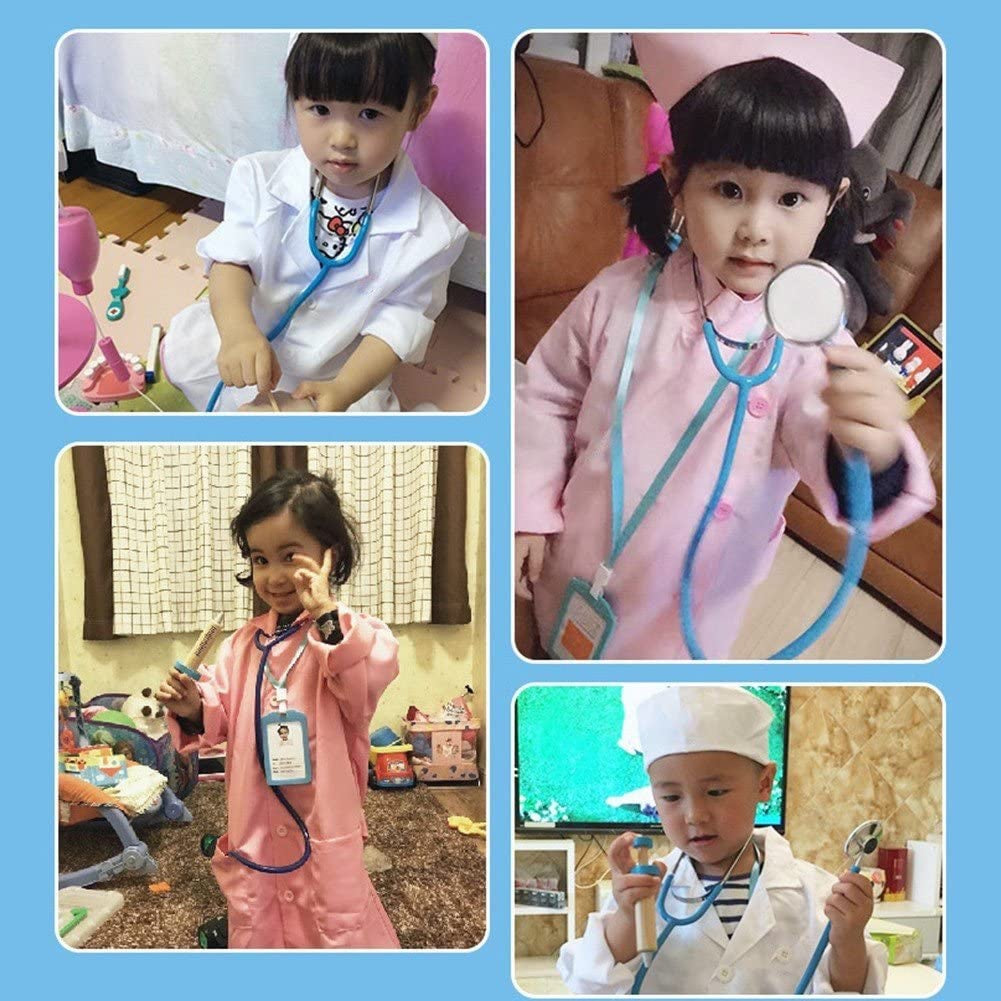 Kids Real Working Stethoscope Children Pretend Play