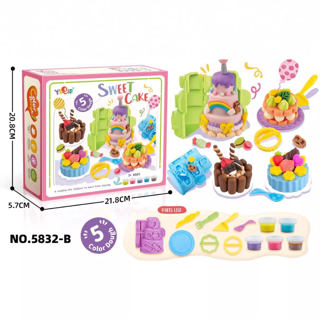 DIY Creative Clay Play Dough Food Sensory Toy