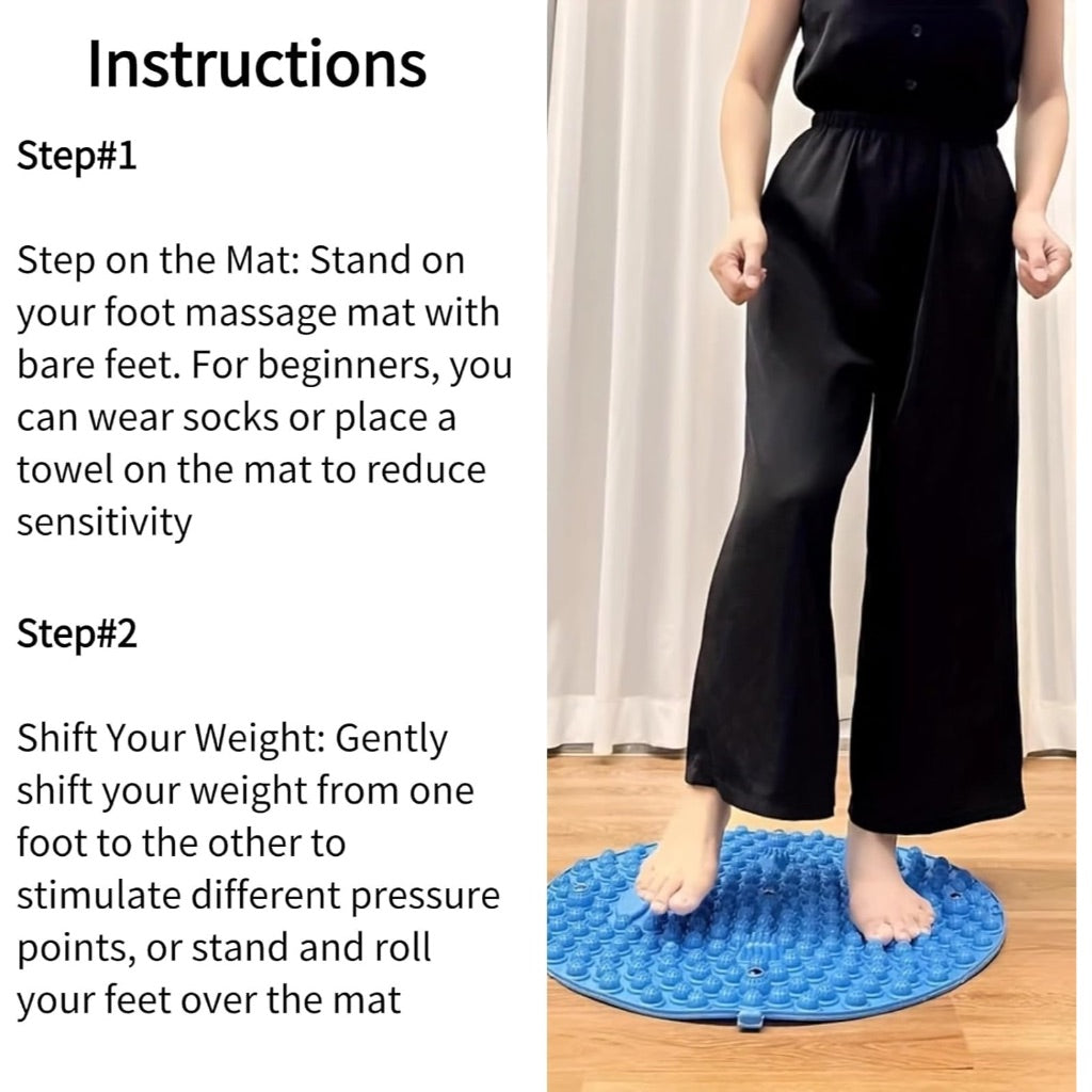 Acupressure Board Foot Massage Home Jogging Fitness