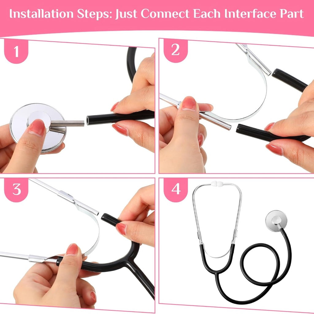 Kids Real Working Stethoscope Children Pretend Play