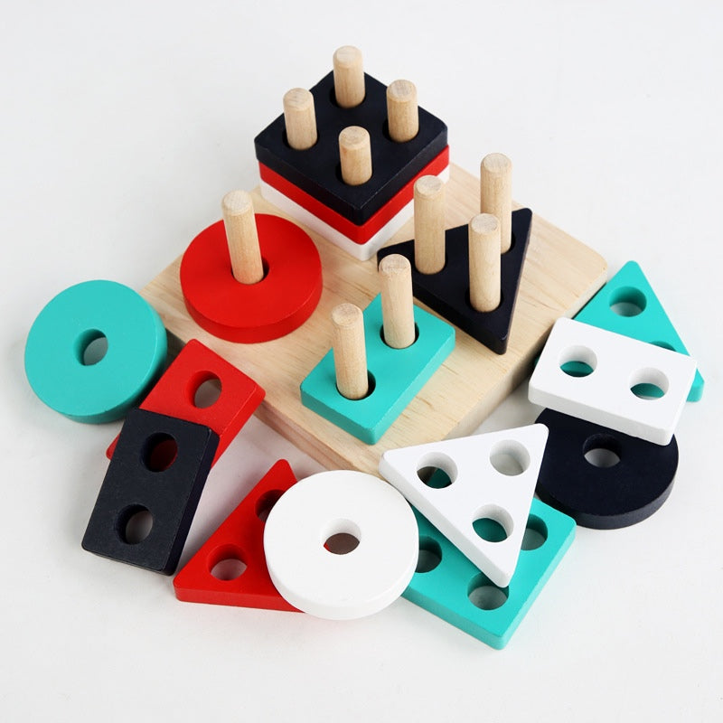 Montessori Sorting Colour Shapes Puzzle