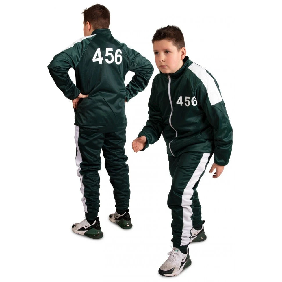 456 Player Costume Adult Cosplay Jacket Trouser Pants