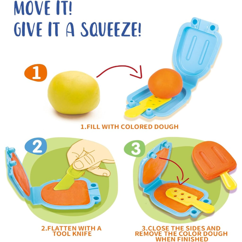 DIY Creative Clay Play Dough Food Sensory Toy