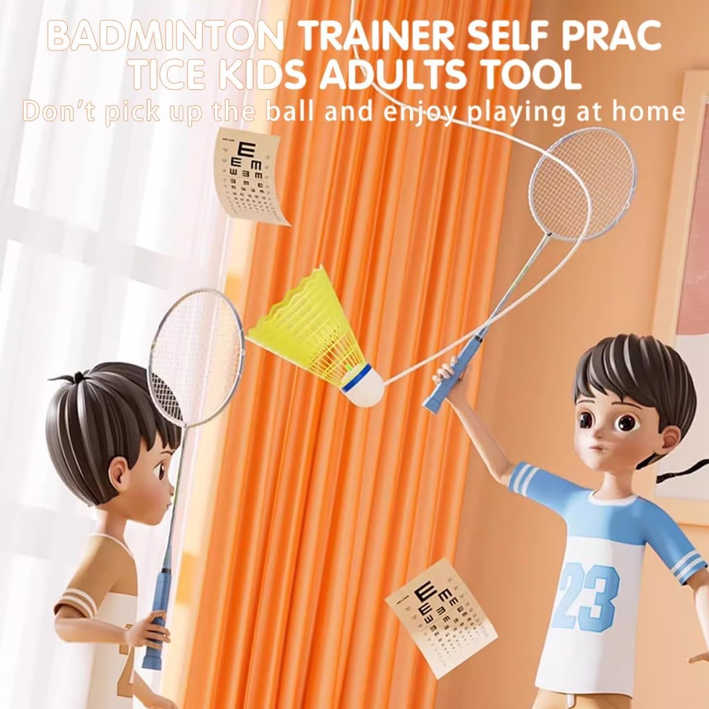 Badminton Rebound Trainer Indoor Sports Toy