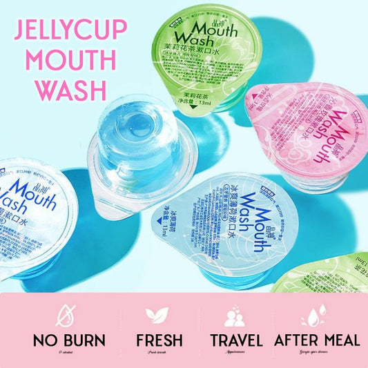 Portable Travel Jelly Cup Oral Mouth Wash