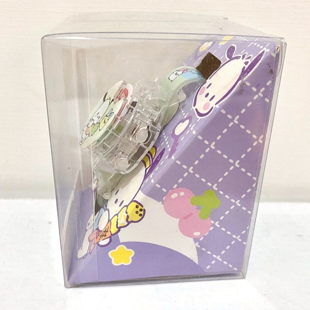 Children Sanrio Luminous Student Watch Flip Cover