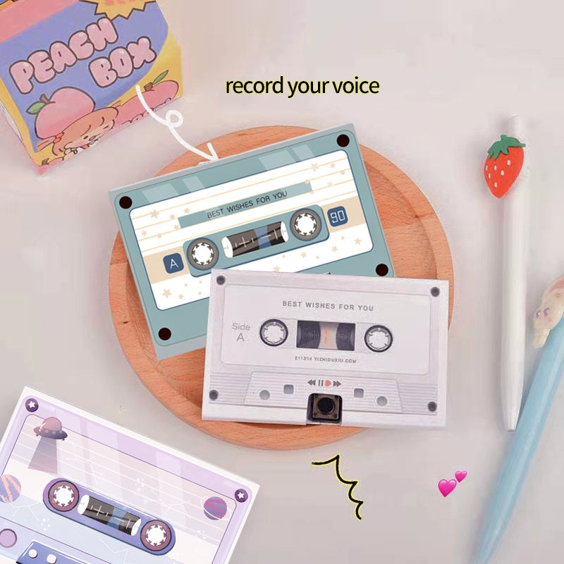 Greeting Card Recordable Message Recorder Cassette Tape