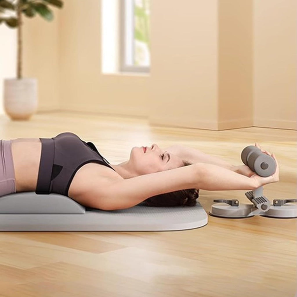 2in1 Abdominal Sit Up Aid Trainer Home Exercise