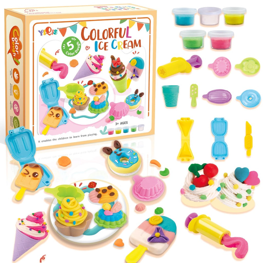 DIY Creative Clay Play Dough Food Sensory Toy