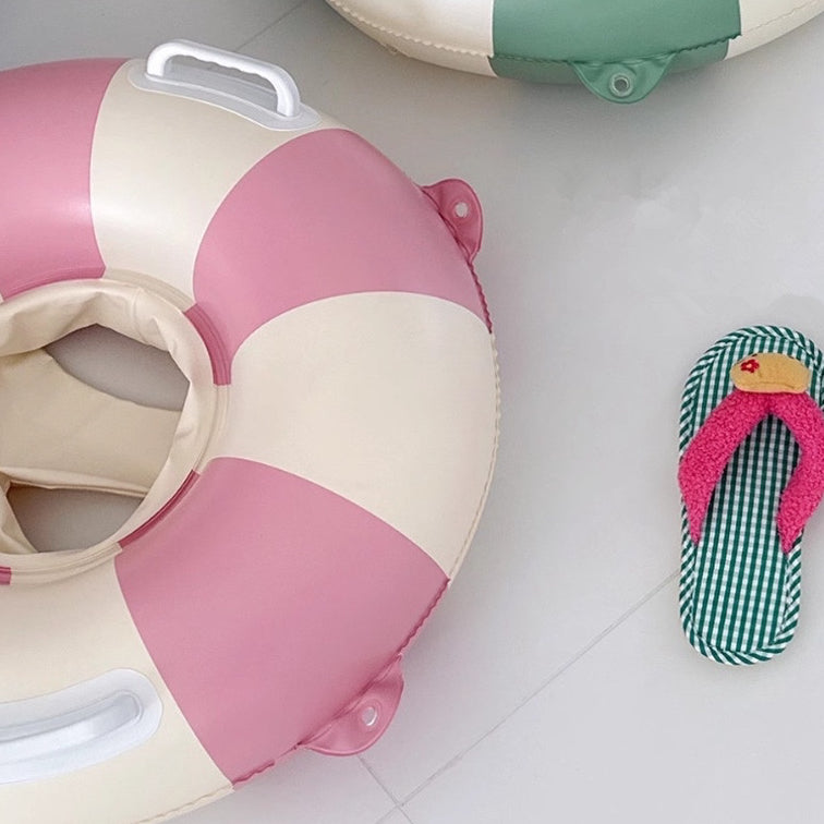 Stripe Baby Toddlers Inflatable Pool Swim with Seat