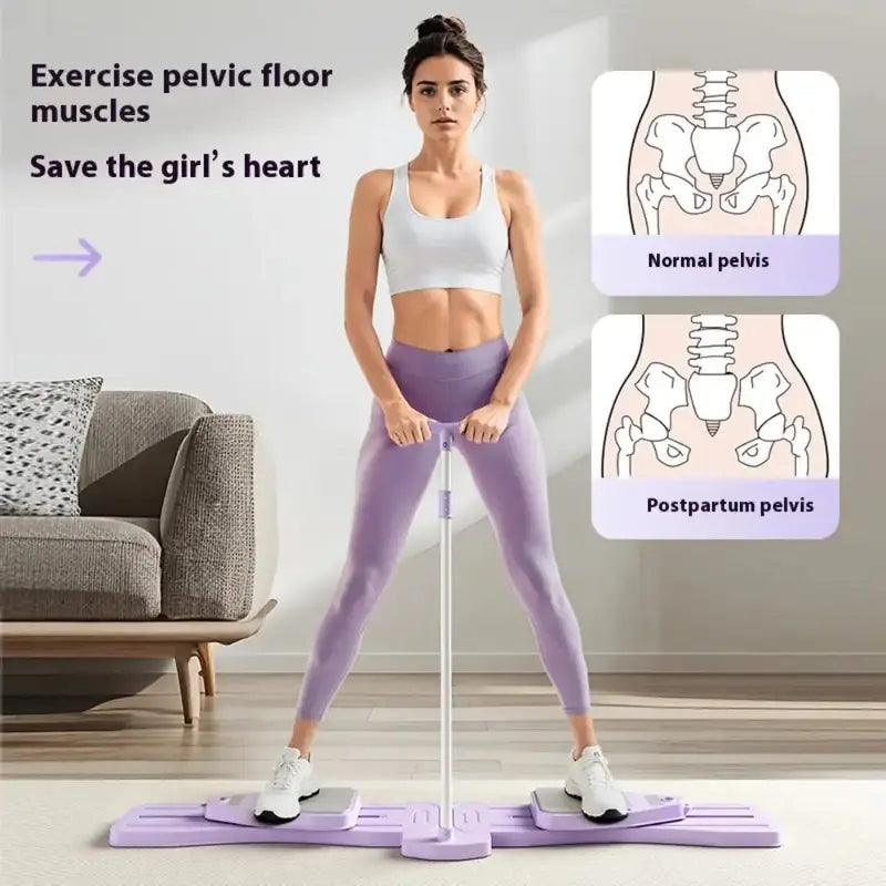 Foldable Ski Machine Fat Burning Body Shaping Legs