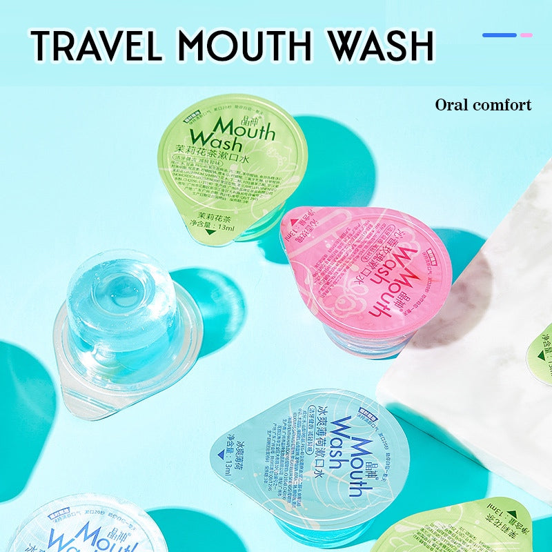 Portable Travel Jelly Cup Oral Mouth Wash