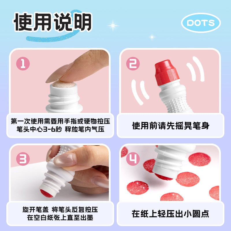 8pc SUPERDOTS Dot Marker Kids Art