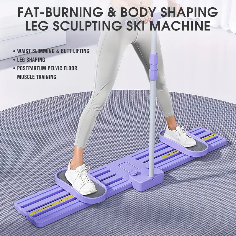 Foldable Ski Machine Fat Burning Body Shaping Legs