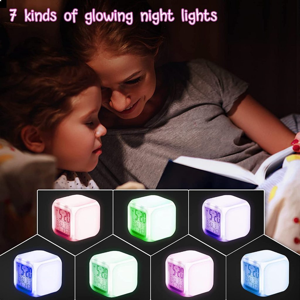 Colour Changing Digital Alarm Clock