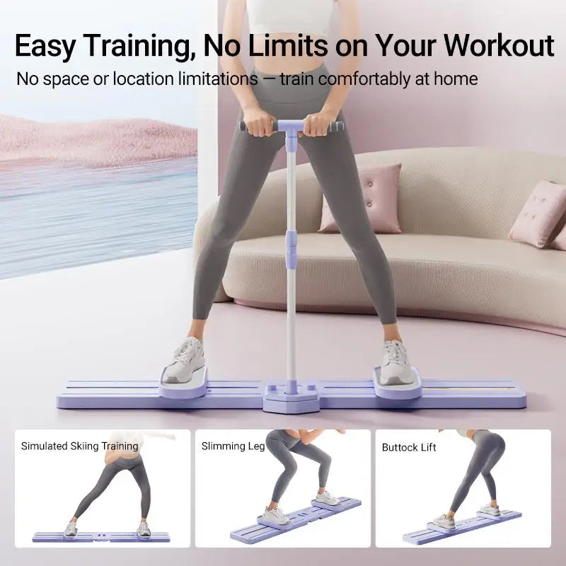 Foldable Ski Machine Fat Burning Body Shaping Legs