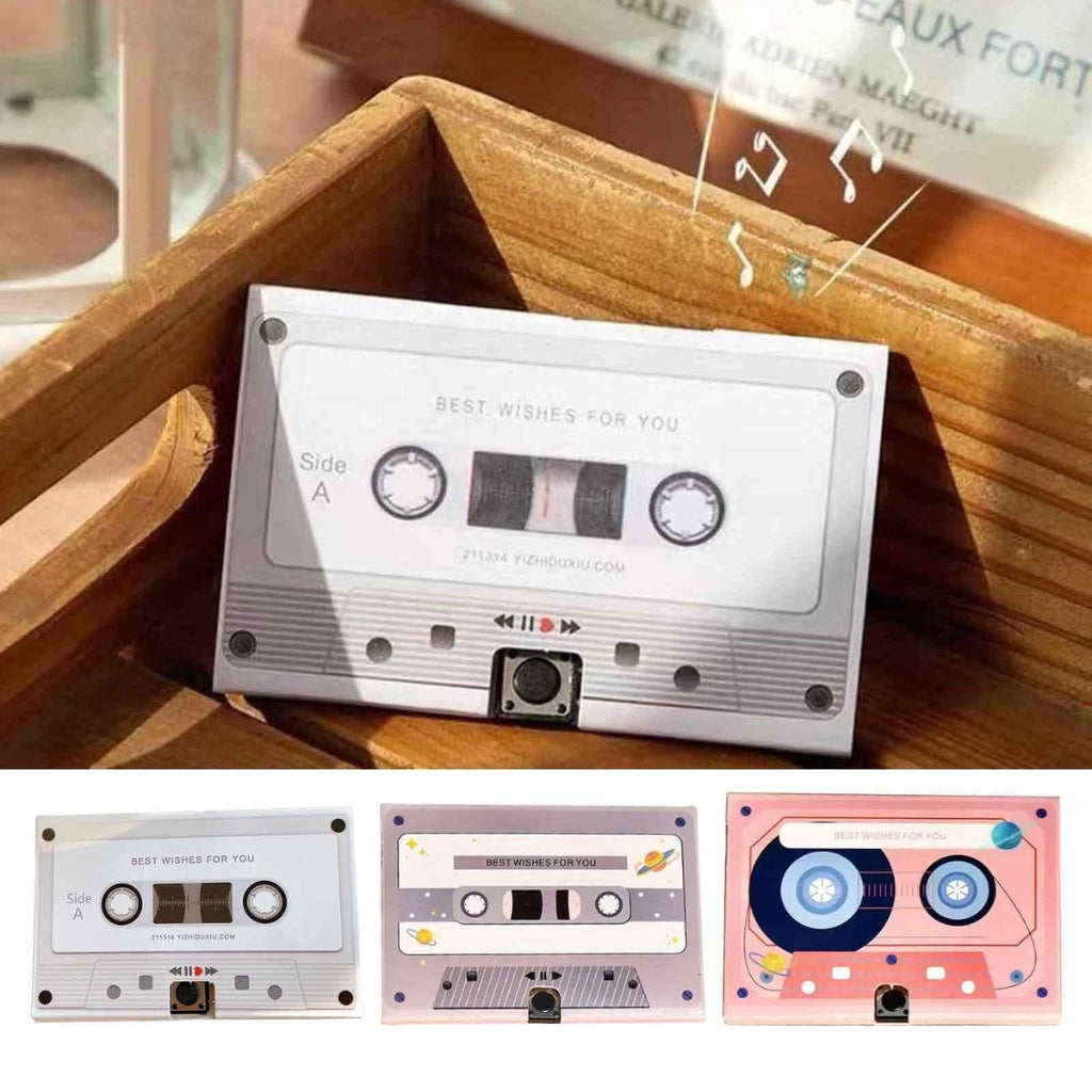 Greeting Card Recordable Message Recorder Cassette Tape