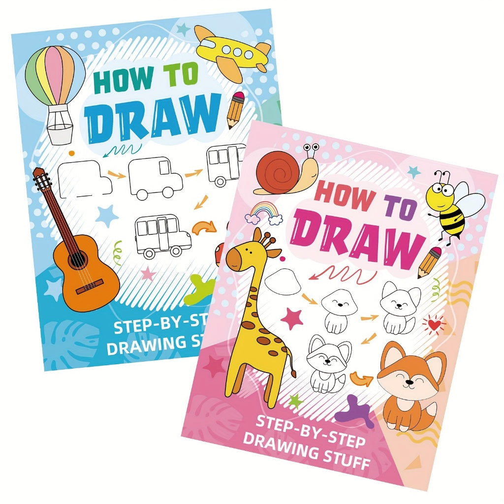 How to Draw Learn Step By Step Drawing Book
