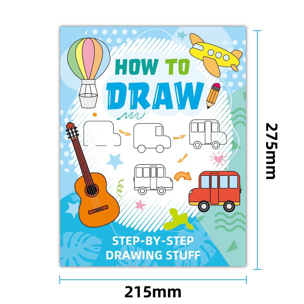 How to Draw Learn Step By Step Drawing Book