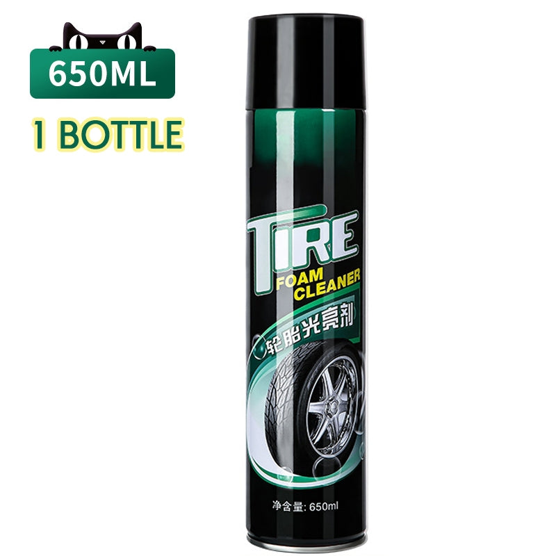 Tire Cleaner Foam Spray Car Motorcycle Tyre
