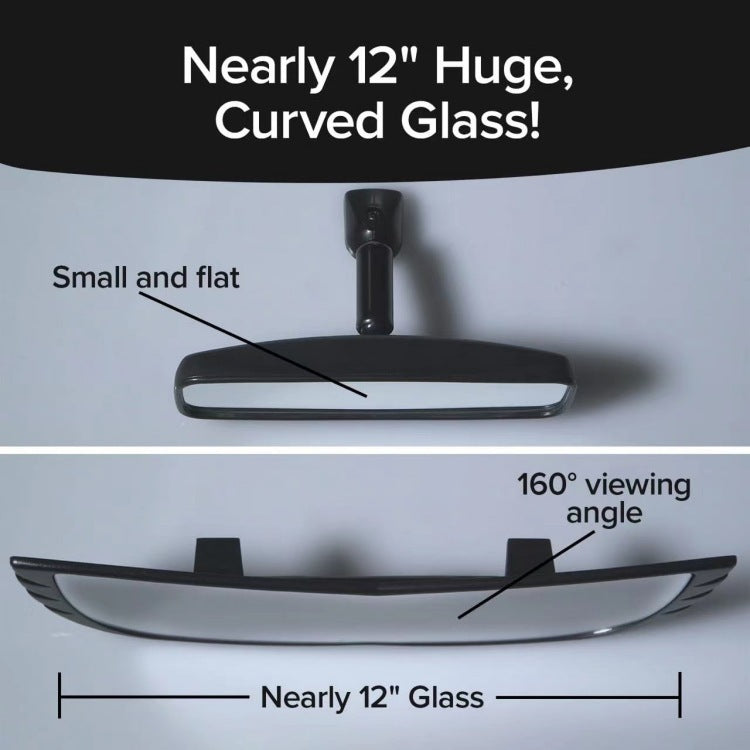 Wide Angle Rearview Mirror Reduce Blind Spots