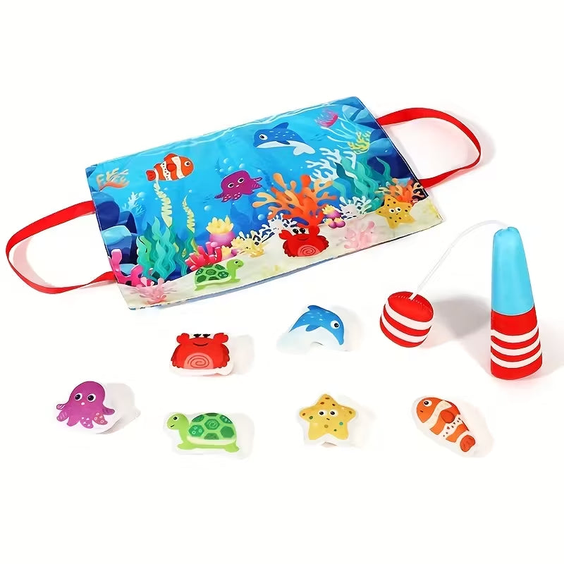 Catch & Count Baby Sensory Montessori Fishing Game Toy