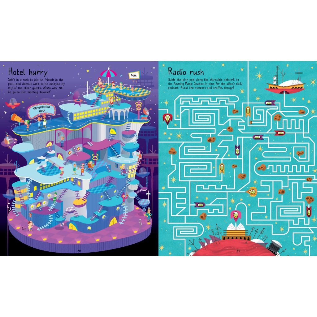 🌟 SG LOCAL STOCK 🌟 Usborne Big Maze Book