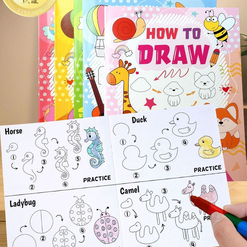 How to Draw Learn Step By Step Drawing Book
