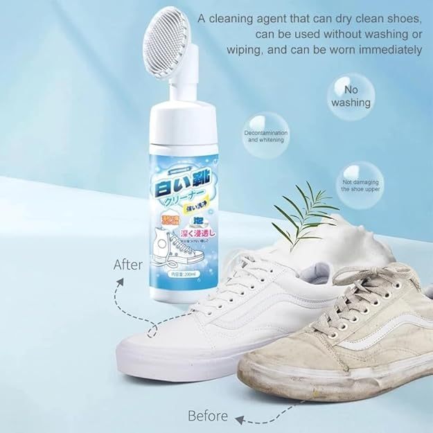 Japan White Shoe Foam Cleaner