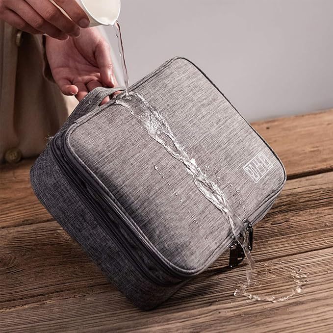 Travel Waterproof Cable Organizer Bag