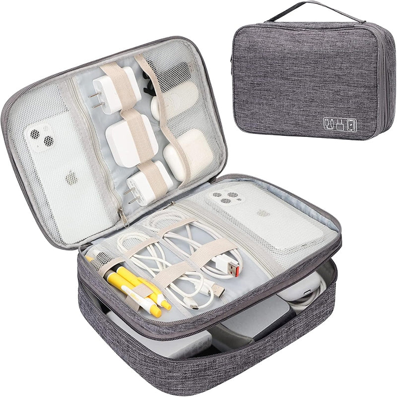Travel Waterproof Cable Organizer Bag