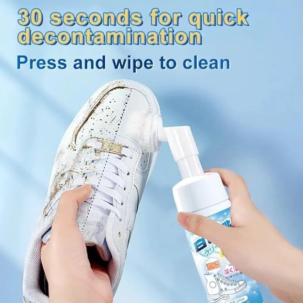 Japan White Shoe Foam Cleaner
