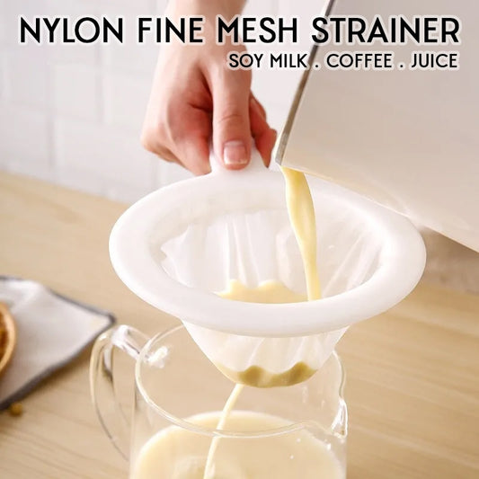 Nylon Mesh Fine Colander Sieve Strainer